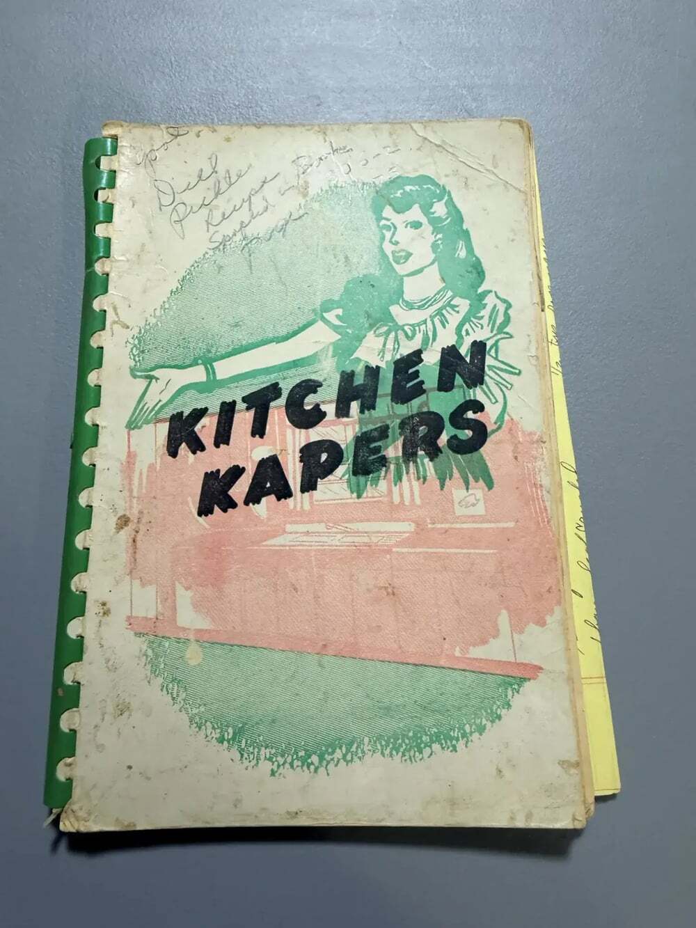 Vintage Kitchen Kappers Spiral Recipe Booklet DuPont Fort Madison IA 1950s-60s